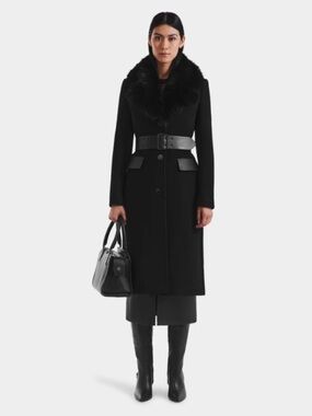 NWT Rudsak Mandy Wool Coat